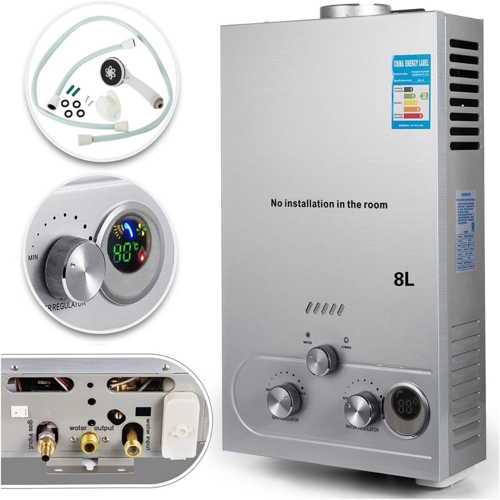Biogas Instant Water Heater in Kenya | Home Biogas Kenya