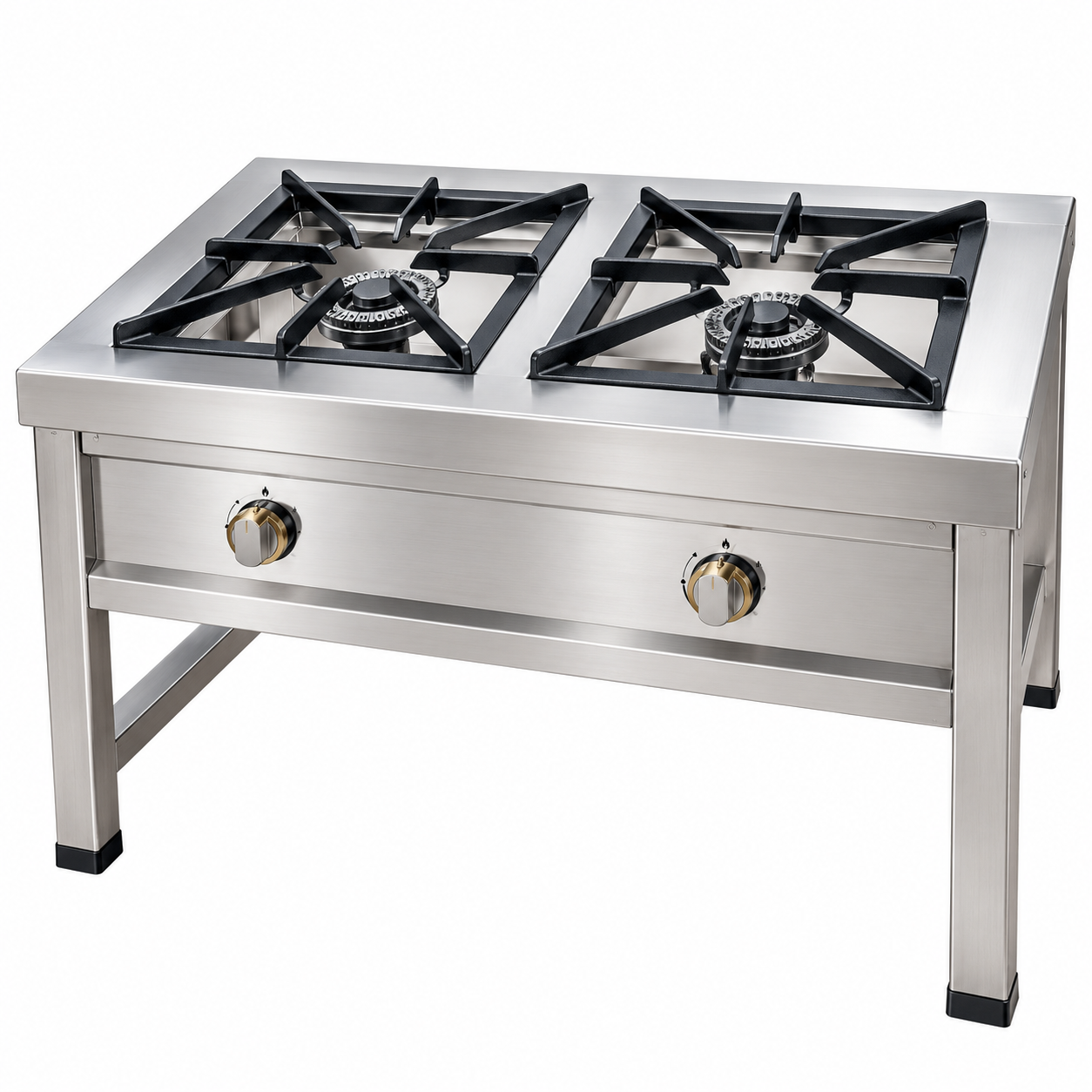 Stainless Steel Double Burner Biogas Stove in Kenya from Homebiogas Kenya - Image 2