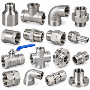 Stainless Steel Biogas Connectors and Fittings in Kenya | Home Biogas Kenya